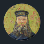 Joseph-Étienne Roulin (by Vincent van Gogh) Magnet<br><div class="desc">This design features an image of a painting by Vincent van Gogh that shows Joseph Étienne-Roulin, who was a postman at the Arles train station in the South of France, whom the artist met when he rented a room above the nearby Café de la Gare. Both men shared similar political...</div>