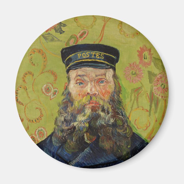 Joseph-Étienne Roulin (by Vincent van Gogh) Magnet (Front)