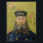 Joseph-Étienne Roulin (by Vincent van Gogh) Notebook<br><div class="desc">This design features an image of a painting by Vincent van Gogh that shows Joseph Étienne-Roulin, who was a postman at the Arles train station in the South of France, whom the artist met when he rented a room above the nearby Café de la Gare. Both men shared similar political...</div>