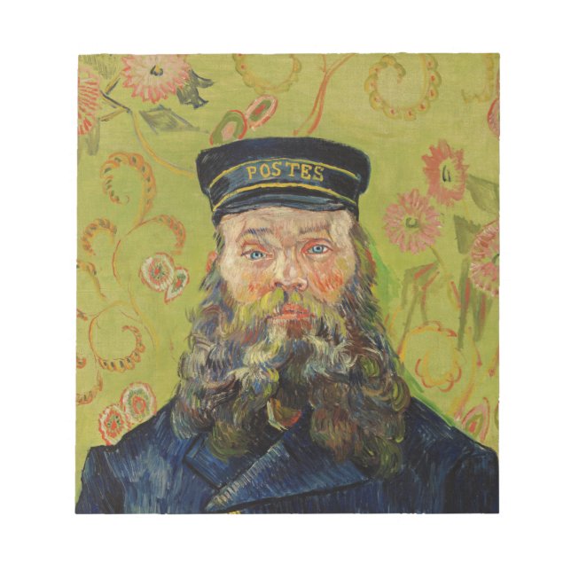 Joseph-Étienne Roulin (by Vincent van Gogh) Notepad (Front)