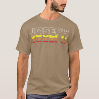 Joseph First Name Funny Vintage Sunset Joseph frie T-Shirt