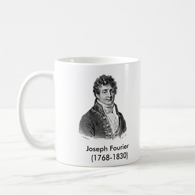 Joseph Fourier (1768-1830) Coffee Mug (Left)