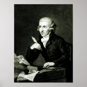 Joseph Haydn  c.1770 Poster
