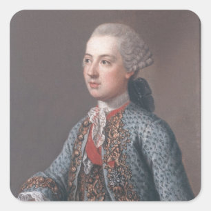 Joseph II Holy Roman Emperor and King of Square Sticker