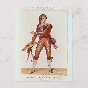 Joseph Isidore Samson  in the role of Figaro Postcard