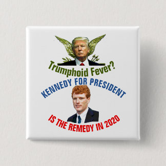 Joseph Kennedy for President 2020 15 Cm Square Badge