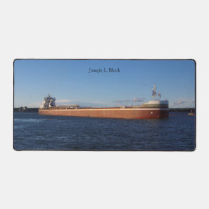 Joseph L. Block desk mat