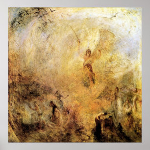 Joseph Mallord Turner - Angel in the sun Poster