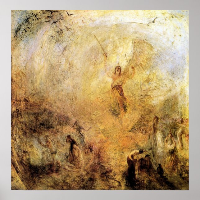 Joseph Mallord Turner - Angel in the sun Poster (Front)