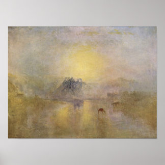 Joseph Mallord Turner - Norham Castle Poster