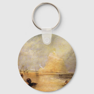 Joseph Mallord Turner - St Michaels Mount Cornwall Key Ring