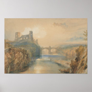 Joseph Mallord William Turner - Barnard Castle Poster