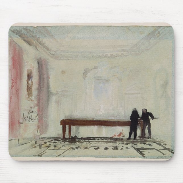 Joseph Mallord William Turner | Billiard players a Mouse Mat (Front)