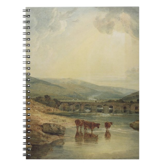 Joseph Mallord William Turner | Bridge over the Us Notebook (Front)