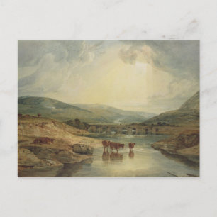 Joseph Mallord William Turner Bridge over the Us Postcard
