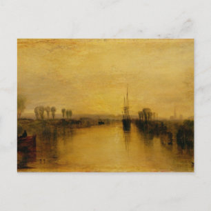 Joseph Mallord William Turner   Chichester Canal,  Postcard