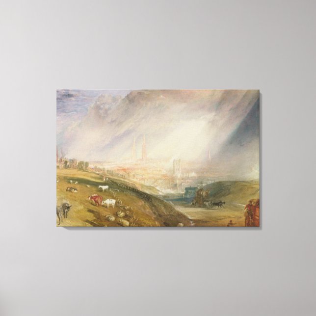 Joseph Mallord William Turner | Coventry, Warwicks Canvas Print (Front)