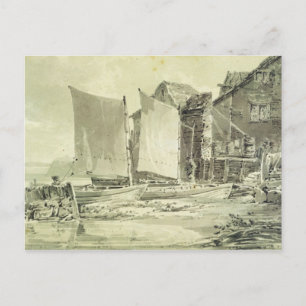 Joseph Mallord William Turner Fisherman's Cottag Postcard