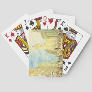 Joseph Mallord William Turner   High Street, Edinb Playing Cards