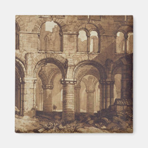 Joseph Mallord William Turner Holy Island Cathed Magnet