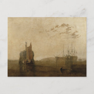 Joseph Mallord William Turner   Hulks on the Tamar Postcard
