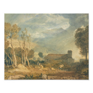 Joseph Mallord William Turner - Ingleborough from Photo Print