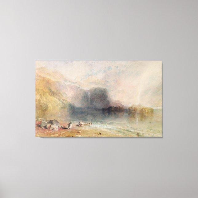 Joseph Mallord William Turner | Keswick Lake, Cumb Canvas Print (Front)