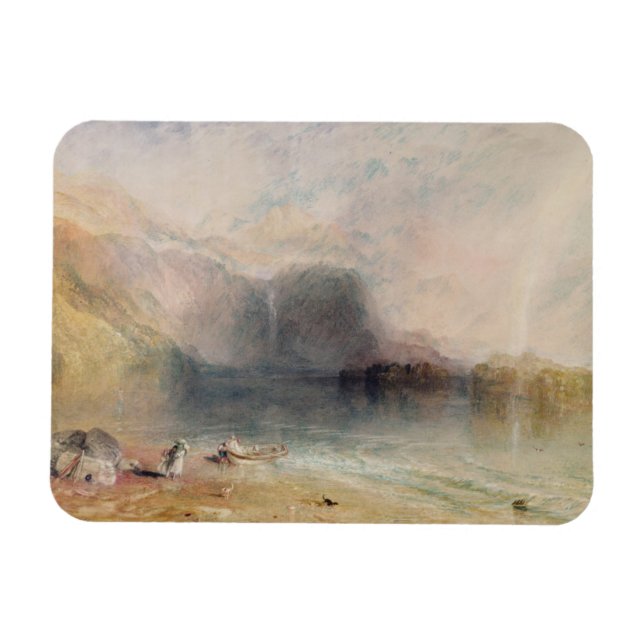 Joseph Mallord William Turner | Keswick Lake, Cumb Magnet (Horizontal)