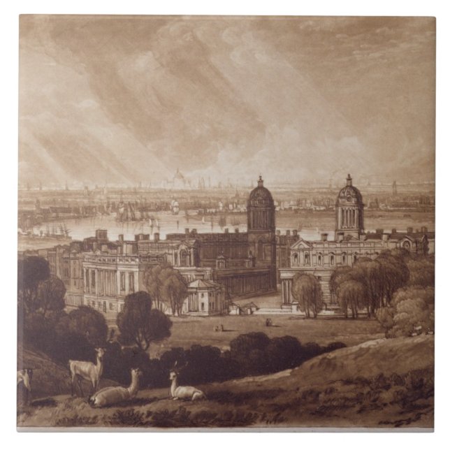 Joseph Mallord William Turner | London from Greenw Tile (Front)