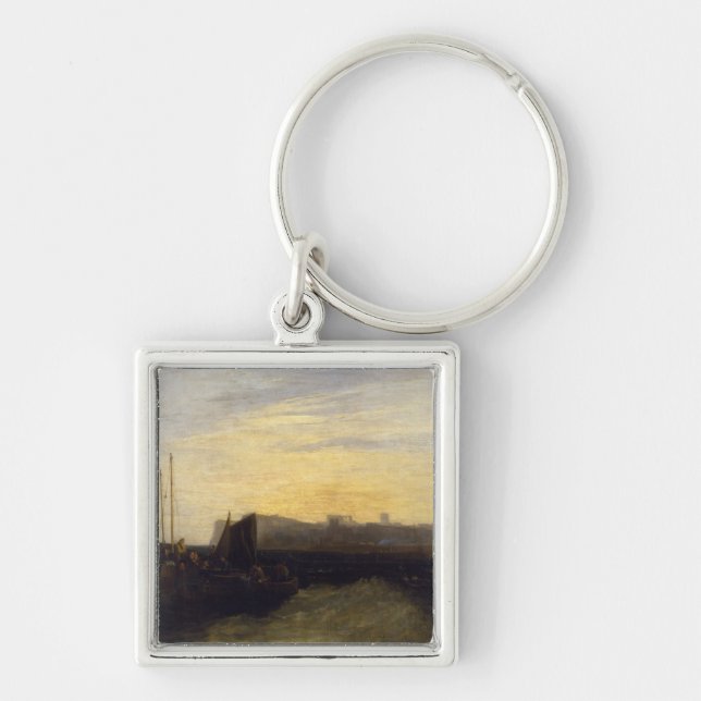 Joseph Mallord William Turner | Margate, c.1808 Key Ring (Front)