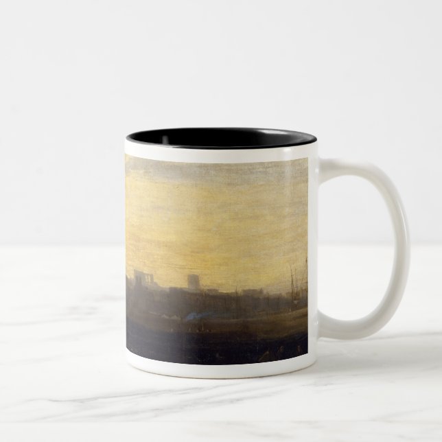 Joseph Mallord William Turner | Margate, c.1808 Two-Tone Coffee Mug (Right)