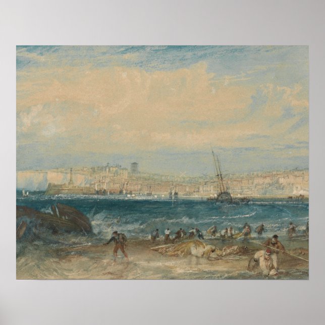Joseph Mallord William Turner - Margate Poster (Front)