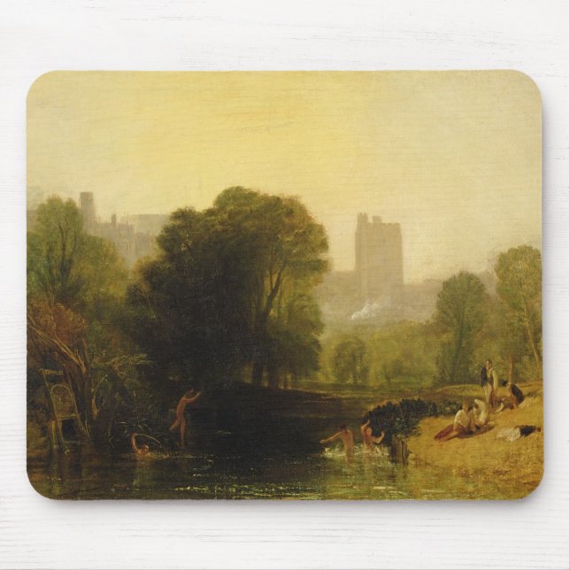 Joseph Mallord William Turner | Near the Thames Lo Mouse Mat (Front)