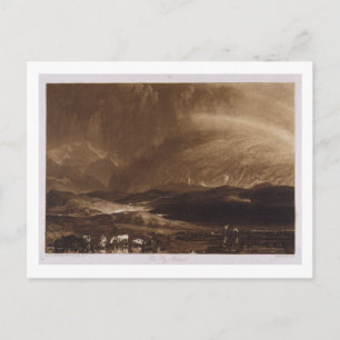 Joseph Mallord William Turner   Peat Bog, Scotland Postcard