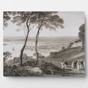 Joseph Mallord William Turner   Plymouth Dock from Plaque
