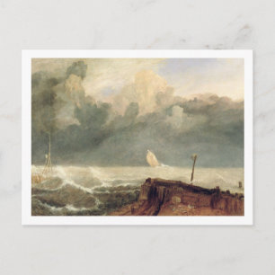 Joseph Mallord William Turner   Port Ruysdael (oil Postcard