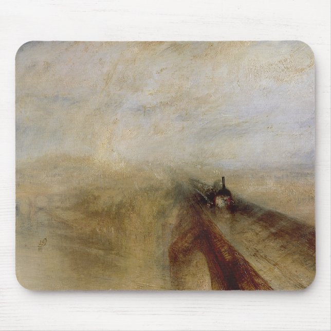 Joseph Mallord William Turner | Rain Steam and Spe Mouse Mat (Front)