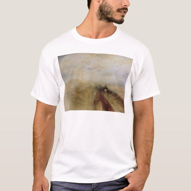 Joseph Mallord William Turner | Rain Steam and Spe T-Shirt (Front)