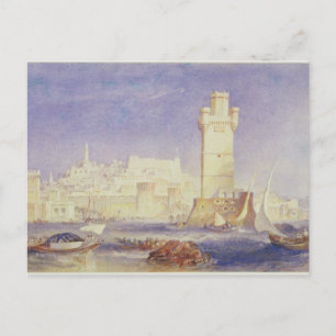 Joseph Mallord William Turner   Rhodes, c.1823-24  Postcard