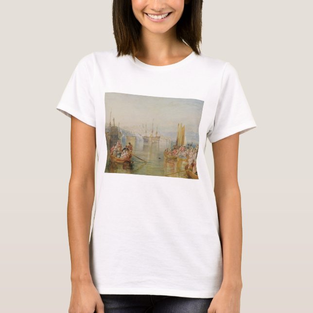 Joseph Mallord William Turner | Saltash, Cornwall T-Shirt (Front)