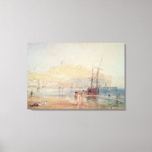 Joseph Mallord William Turner Scarborough, 1825 Canvas Print