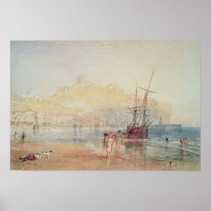Joseph Mallord William Turner   Scarborough, 1825 Poster