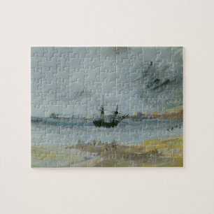 Joseph Mallord William Turner   Ship Aground, Brig Jigsaw Puzzle