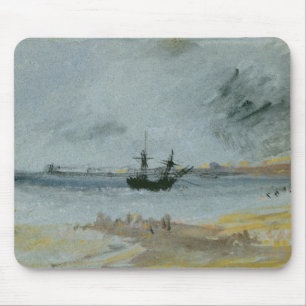 Joseph Mallord William Turner Ship Aground, Brig Mouse Mat