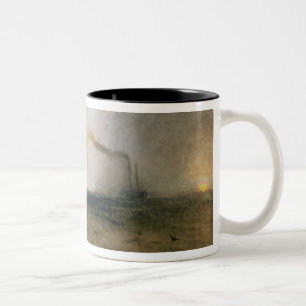 Joseph Mallord William Turner   Staffa, Fingal's C Two-Tone Coffee Mug