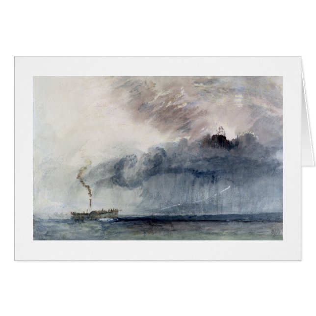 Joseph Mallord William Turner | Steamboat in a Sto (Front Horizontal)