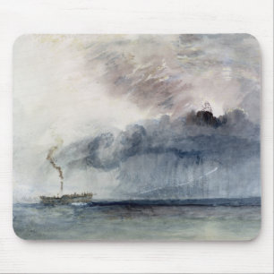 Joseph Mallord William Turner Steamboat in a Sto Mouse Mat