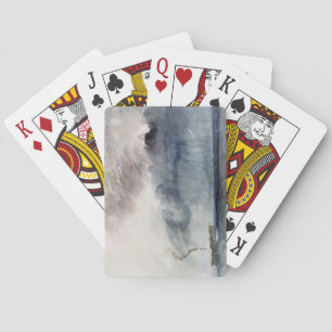 Joseph Mallord William Turner   Steamboat in a Sto Playing Cards
