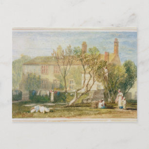 Joseph Mallord William Turner   Steeton Manor Hous Postcard