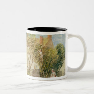 Joseph Mallord William Turner Steeton Manor Hous Two-Tone Coffee Mug
